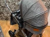 S800 2-in-1 kūdikio vežimėlis – pilkas - nuotraukos Nr. 8