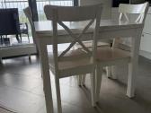Ikea valgomojo stalas su kėdėmis - nuotraukos Nr. 3
