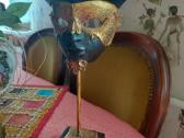 Metalinė kaukė 35 cm - nuotraukos Nr. 3