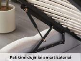 Dvigulė miegamojo lova su patalynės dėže - nuotraukos Nr. 9