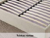 Dvigulė miegamojo lova su patalynės dėže - nuotraukos Nr. 15