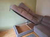 Kampinė sofa-lova - nuotraukos Nr. 5