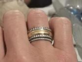 Tillander Emma Black diamond ring gold - nuotraukos Nr. 5