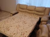 Miegama triviete odine sofa +odinis fotelis - nuotraukos Nr. 3