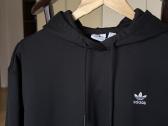 Adidas Trefoil moteriškas juodas džemperis - nuotraukos Nr. 4