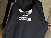 Adidas Trefoil moteriškas juodas džemperis - nuotraukos Nr. 17