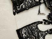 Sexy Pvc korsetu komplektas - nuotraukos Nr. 4