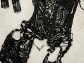 Sexy Pvc korsetu komplektas - nuotraukos Nr. 6
