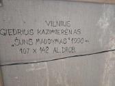 Paveikslas. Giedrius Kazimierėnas „Šuns maudymas“, - nuotraukos Nr. 2