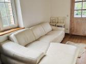Odinė sofa-lova su patalynės dėže - nuotraukos Nr. 2