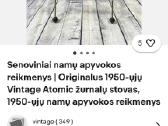 Senovinis žurnalų stovas 1950 metai - nuotraukos Nr. 9