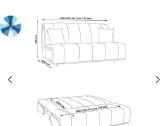Sofa lova Malta 1.4 - nuotraukos Nr. 8