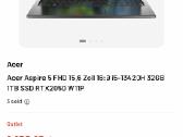 Naujas Acer Aspire 5 15 - inch 32gb/1tb/rtx 2050 - nuotraukos Nr. 4