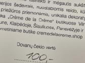 Creme de la creme 100eur kuponas - nuotraukos Nr. 2