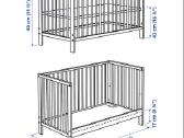 Dovanoju Ikea lovytę su čiužiniu - nuotraukos Nr. 4