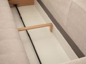 Nauja Magrės baldų sofa su miegama f., trivietė - nuotraukos Nr. 8