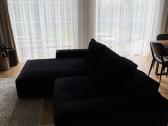 Juoda didelė sofa - nuotraukos Nr. 2