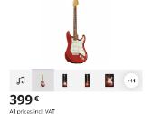 Elektrinė gitara Squier Classic Vibe 60s Str. - nuotraukos Nr. 7