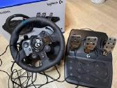 Logitech G923 Racing Wheel & Pedals (Like New, War - nuotraukos Nr. 2