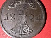 Vokietija 2 pfeningai 1924 F - nuotraukos Nr. 2