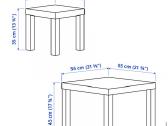 Staliukų komplektas Ikea Lack - nuotraukos Nr. 3