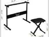 Glary 61 klavišo elektroninis pianinas - nuotraukos Nr. 3