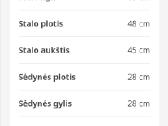 Ikea Vaikiškas stalas su 2 kėdėmis - nuotraukos Nr. 4
