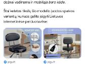 Reguliuojamo aukščio baro kėdes 2 vnt - nuotraukos Nr. 5