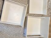 Ikea Bodbyn off-white stalčiai 60 cm – 3 vnt. - nuotraukos Nr. 3