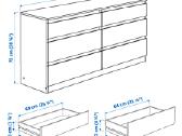 Komoda Ikea Kullen - nuotraukos Nr. 8