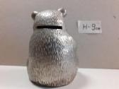Metalinė pasidabruota taupyklė Aukštis 9 cm. - nuotraukos Nr. 4