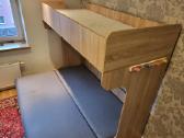 Dviaugštė lova vaikams su sofa - nuotraukos Nr. 3