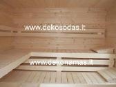 Medinė pirtis „Compact Spa“ 2,40x2,40 m, 45 mm - nuotraukos Nr. 4
