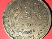 Ptancųzija 50 frankų 1952 - nuotraukos Nr. 2