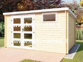 Medinis sodo namelis„urbanflatplus“3,90x3,90 m28mm - nuotraukos Nr. 5