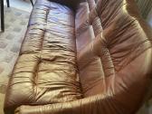 Vyšnios medžio odinis foteliai ir sofa - nuotraukos Nr. 3