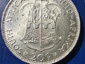 Pietu Afrika Par 1964 20 cents Ag500 11,3gr - nuotraukos Nr. 2