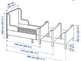 Ikea vaikiška lovytė - nuotraukos Nr. 3