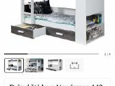 Vaikiska dviaukste lova - nuotraukos Nr. 3