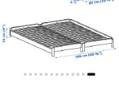Universalios Ikea lovos vaikų ar svečių kambariui - nuotraukos Nr. 2