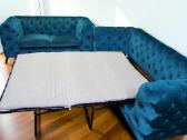 Chesterfield komplektas 3+2 su miegojimo fungcija - nuotraukos Nr. 2