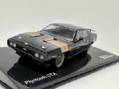 Plymouth Gtx 1971 Dominic Toretto juoda 1:43 Fa - nuotraukos Nr. 4