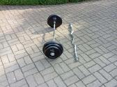 75kg./metaliniai-gumuoti blynai/31m.m./120cm./2št. - nuotraukos Nr. 2