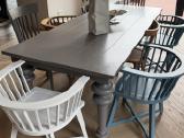 Gervasoni Grey valgomojo stalas + 8 kėdės - nuotraukos Nr. 2