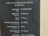 2004m - Estija 100 kroon Olimiada (auksas 7.78) - nuotraukos Nr. 3