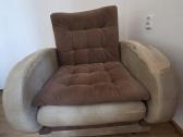 Kampinė sofa-lova ir du foteliai - nuotraukos Nr. 4