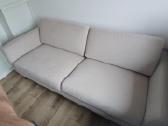 Moderni 3 vietų sofa su dideliu pufu - nuotraukos Nr. 4