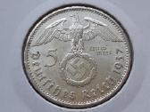 Vokietija 5 reichsmarkės sidabras 1937 A - nuotraukos Nr. 2
