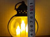 Mini dekoratyvinis LED žibintas su žvakių imitaci - nuotraukos Nr. 6