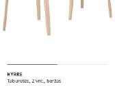 Ikea medinis stalas + Ikea medinės kėdės - nuotraukos Nr. 8